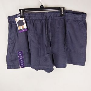 📦 Sale - GAP Drawstring Waist Pull-On Shorts – True Indigo - Women's Size XXL